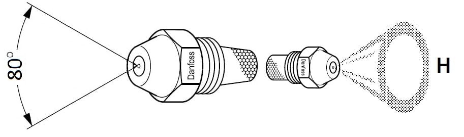 Форсунка DW/Thermo 350 Форсунка DW/Thermo 350