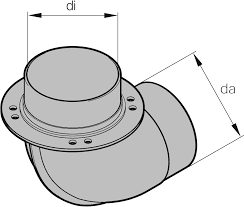 Колено 70/70, di = 70 mm, da = 72 mm купить в Ханты-Мансийске
